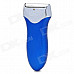 Creative Electric Shaver Style Butane Lighter - Blue + Silver