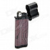 Stylish Butane Gas Lighter - Purple + Black