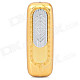 USB Rechargeable Electronic Cigarette Lighter w/ Money Detector - Golden