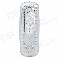 USB Rechargeable Electronic Cigarette Lighter w/ Money Detector - Silver