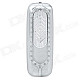 USB Rechargeable Electronic Cigarette Lighter w/ Money Detector - Silver