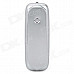 USB Rechargeable Electronic Cigarette Lighter w/ Money Detector - Silver