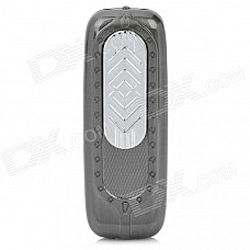 USB Rechargeable Electronic Cigarette Lighter w/ Money Detector - Silvery Grey