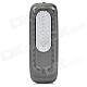 USB Rechargeable Electronic Cigarette Lighter w/ Money Detector - Silvery Grey