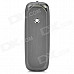 USB Rechargeable Electronic Cigarette Lighter w/ Money Detector - Silvery Grey