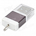 SY-M83 Micro SD / TF / M2 Memory Card Reader - Iron Grey (Max.32GB)