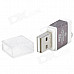 SY-M83 Micro SD / TF / M2 Memory Card Reader - Iron Grey (Max.32GB)