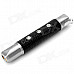 Mini Cylinder Shape Butane Gas Lighter - Black+ + Silver