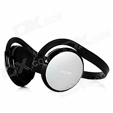 ORICORE Rechargeable Stereo Bluetooth V2.1 Headset Headphone with Microphone - Silver + Black