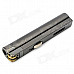 Long Strip Style Windproof Butane Gas Lighter w/ On / Off Slider - Dark Grey