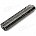 Long Strip Style Windproof Butane Gas Lighter w/ On / Off Slider - Dark Grey