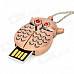 Owl Style USB 2.0 Flash Drive - Copper (16GB)