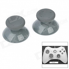 Replacement Plastic Analog Cap for Xbox 360 Controller - Grey (2-Piece)