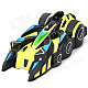 9099-20E R/C 4-Channel IR Controlled Wall Climber Vehicle Model Toy - Yellow + Blue + Black