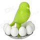 Creative Magnetic Bird Taking Care of Eggs Display Decoration Toy - Green + White