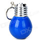 Creative Lamp Style Butane Lighter w/ Keychain - Blue