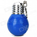 Creative Lamp Style Butane Lighter w/ Keychain - Blue