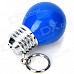 Creative Lamp Style Butane Lighter w/ Keychain - Blue