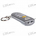 Micro Universal TV Remote Controller Keychain with LED Flashlight