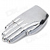 Creative Palm Style Zinc Alloy Butane Gas Lighter - Silver