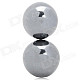Magnet Buzzing Round Ball Toy - Black (Pair)