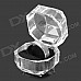 Cool Elvish Pattern Magnetic Ring - Silver (2cm Diameter)