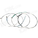 Replacement Steel Violin Strings Set - Silver (0.7/0.53/0.37/0.24mm)