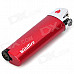 Cool J961 Wildfire Butane Gas Lighter - Red + Silver