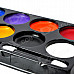 8-Color Halloween Role Play Makeup Paint Kit w/ Brushes