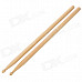 Instrument Wooden Jazz Drum Sticks - White (Pair/40cm)