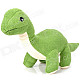 Cute Short Plush Fabric Dinosaur Style Toy Doll - Green