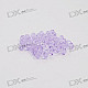 Austria Ornamental DIY Crystal Beads Lilac (50-Pack)