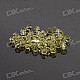 Austria Ornamental DIY Crystal Beads Yellow (50-Pack)