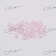 Austria Ornamental DIY Crystal Beads Pink (50-Pack)