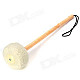 Instrument Cotton + Wood Gong Mallet - White