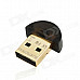 Ultra-Mini Bluetooth CSR 4.0 USB Dongle Adapter - Black