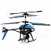 V319 Rechargeable 3.5-CH Water Spray IR R/C Helicopter w/ Gyroscope - Blue + Black