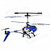 Iphone/Ipad/Ipod/Android Phones Controlled Rechargeable 3.5-CH IR R/C Helicopter - Blue