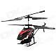 Mini Rechargeable 3.5-CH IR R/C Bullet Shooting Helicopter - Black + Red