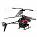 Mini Rechargeable 3.5-CH IR R/C Bullet Shooting Helicopter - Black + Red