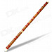 Handcrafted Chinese Traditional Bamboo Flute - Red + Yellow (F-Key)