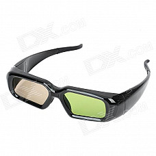 Universal USB Rechargeable 3D Active Shutter Glasses for TV - Black