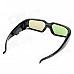 Universal USB Rechargeable 3D Active Shutter Glasses for TV - Black