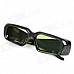 Universal USB Rechargeable 3D Active Shutter Glasses for TV - Black