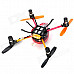 Creative 2.4GHz Remote Control 4-CH Ladybug Style Flying UFO w/ Gyro - Yellow + Black + Red