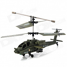 U803 IR Controlled Rechargeable 3.5-CH R/C Helicopter - Army Green