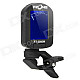 1.2" LCD Display Clip-on Tuner for Wind Instrument - Black (1 x CR2032)