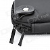 Protective Hard Artificial Leather Carrying Pouch for Nintendo 3DS - Black