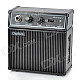 Portable Mini Guitar Amplifier w/ Back Clip - Black (1 x 6F22)