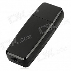 Bluetooth V2.1+ EDR Wireless Audio Receiver w/ 3.5mm Jack Cable - Black